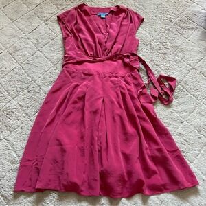 Anthropologie Lie‎ Silk Dress Women's Size XS